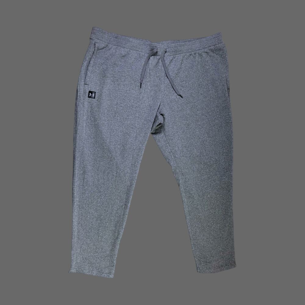 Under Armour Rival Fleece Pants Mens 5XL Dark Gray NWT